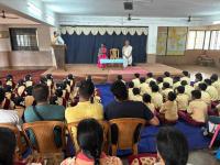 Visit to Srivali High School - Kara Seva Shivir - SCM Shirali - 2025 - Day 5 (1 Jan 2026)